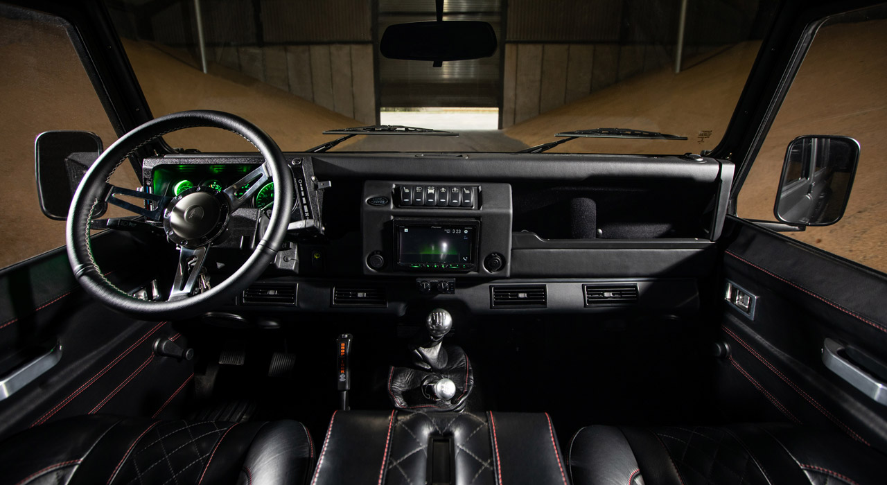 BISON | Land Rover Defender 110 by Arkonik | interior