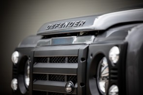 Front detail of KAIROS D110 showing headlights and grille