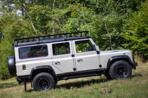 Custom Land Rover Defender | Woodsman | Restoration by Arkonik