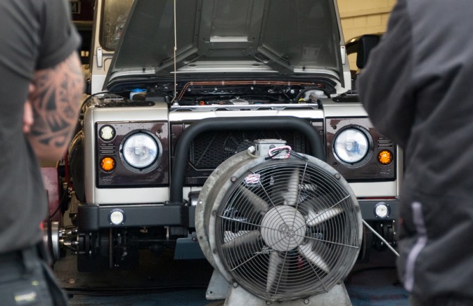 DYNO Testing:<br> Rover V8 Fine Tuning