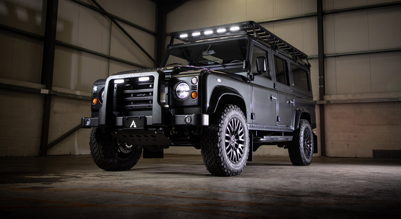 Eclipse Land Rover Defender 110 side angle