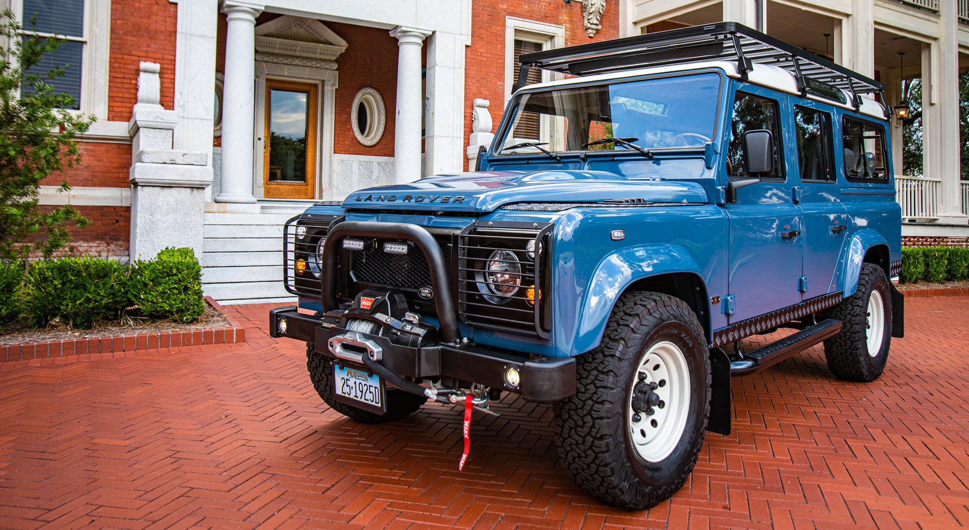 Custom LHD Land Rover Defender for sale | 1992 110 | Restoration