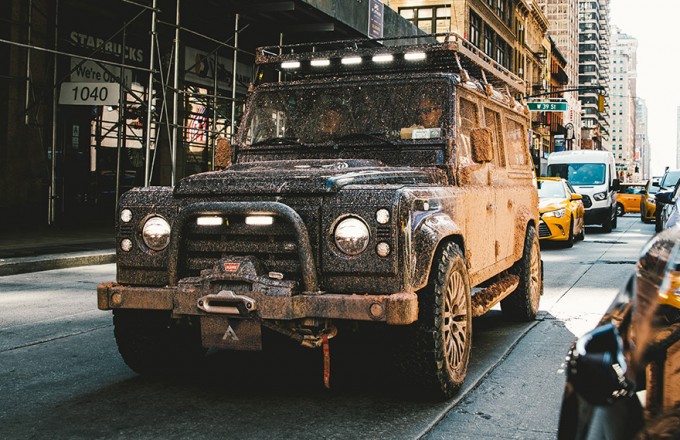 Ben Collins gets our LS 110 VERY dirty in NYC