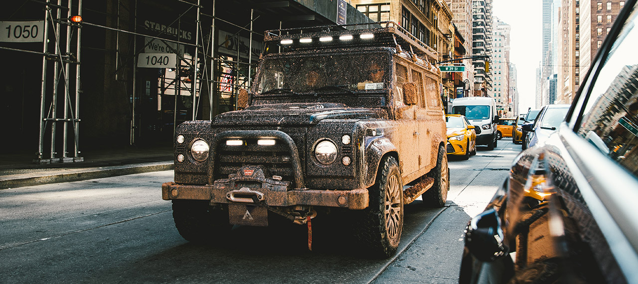 Ben Collins gets our LS 110 VERY dirty in NYC