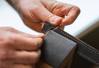 Introducing our handmade leather keychains