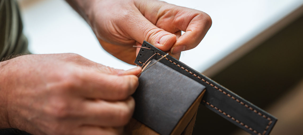 Introducing our handmade leather keychains