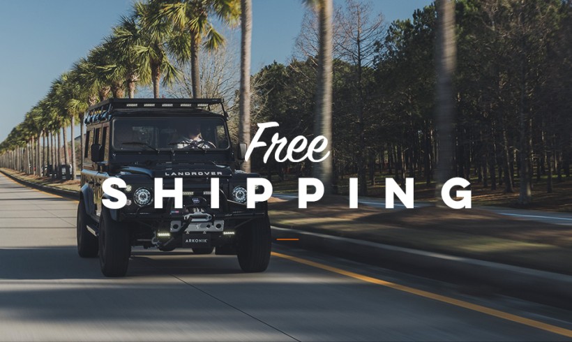 No Tariff. No Shipping Costs. Just Your Dream Defender.