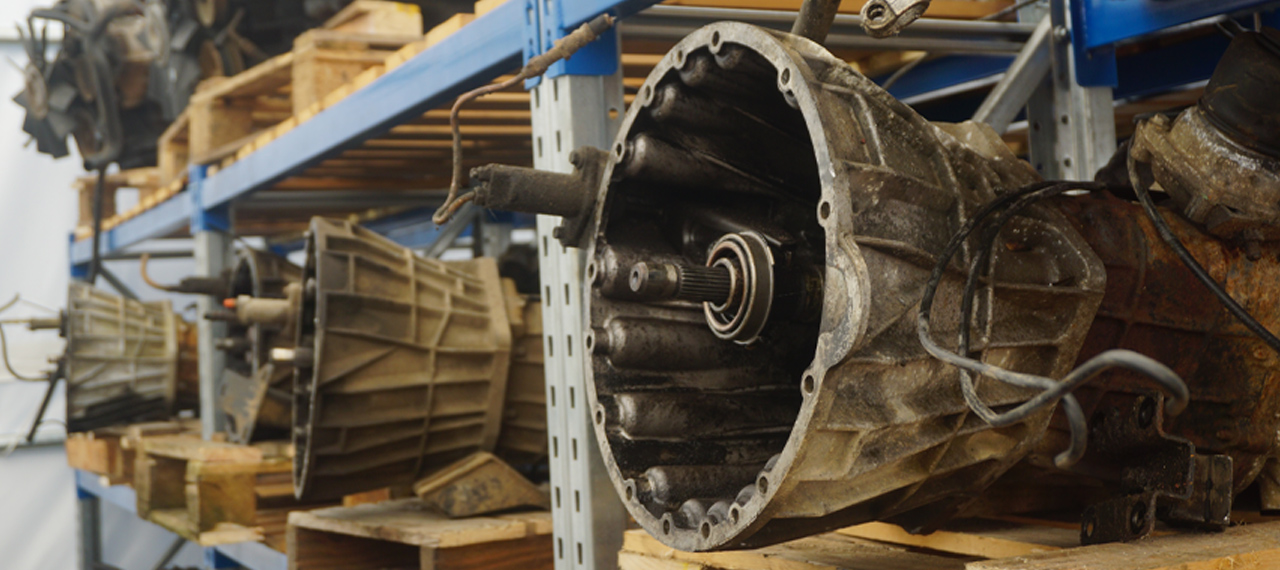 Row of engines at Arkonik awaiting restoration