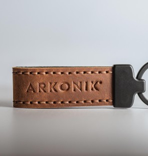 Arkonik Leather Keychain