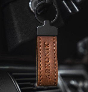 Arkonik Leather Keychain